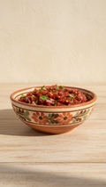 Roja Picante Salsa in Hand-Painted Bowl
